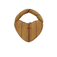 〖WULTMAS X Affection BLVD〗Marshmallow Heart Clutch in Woody