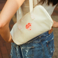 BETTER TOGETHER Cherries Barrel Shoulder Bag