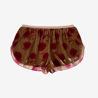 〖WULTMAS X Affection BLVD〗Susu Velvet Split Shorts (S / M)