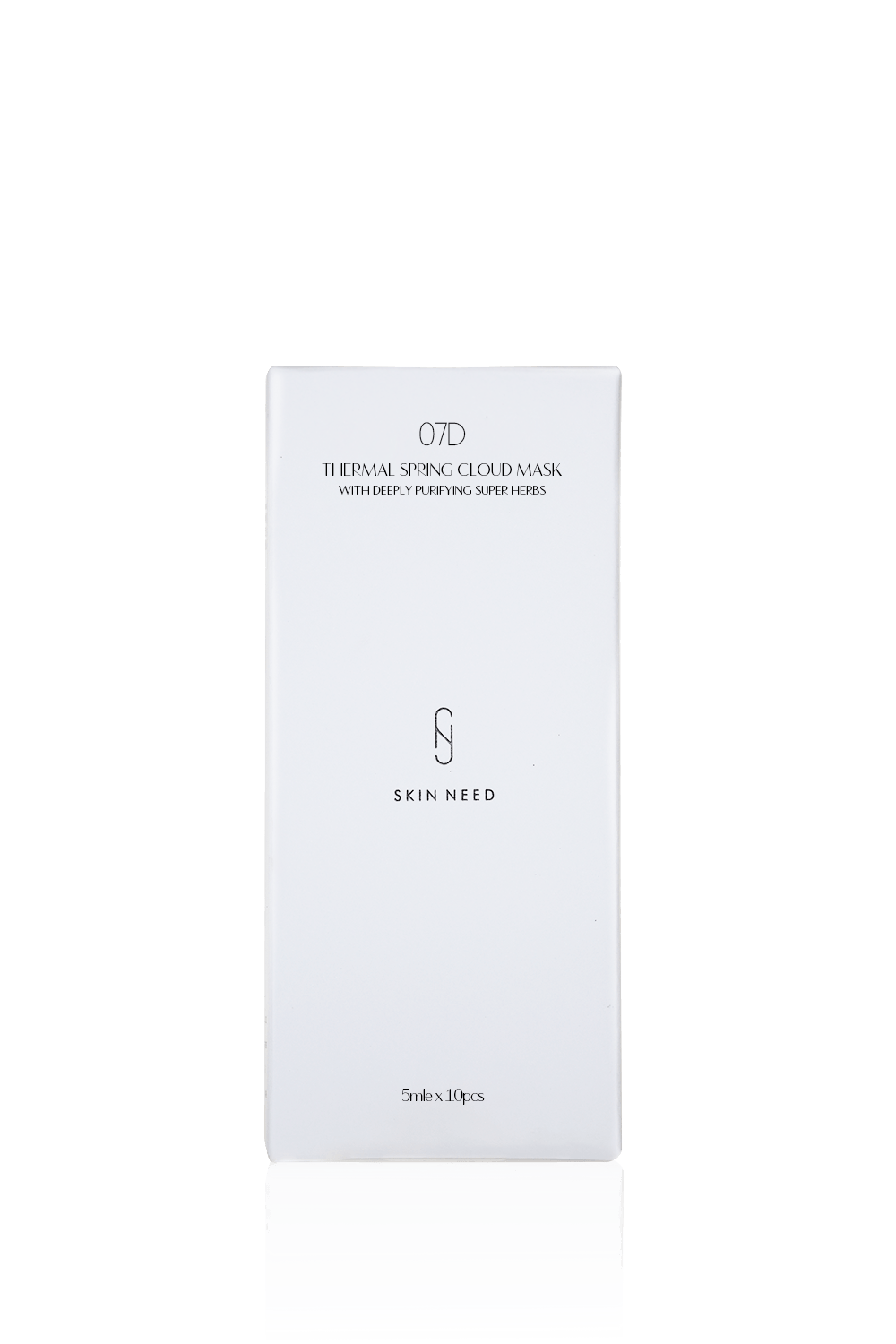 07D Thermal Spring Cloud Mask With Deeply Purifying Super Herbs  5ml x 10 pieces