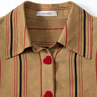 〖WULTMAS X Affection BLVD〗"I Heart U" Button Up (One Size)