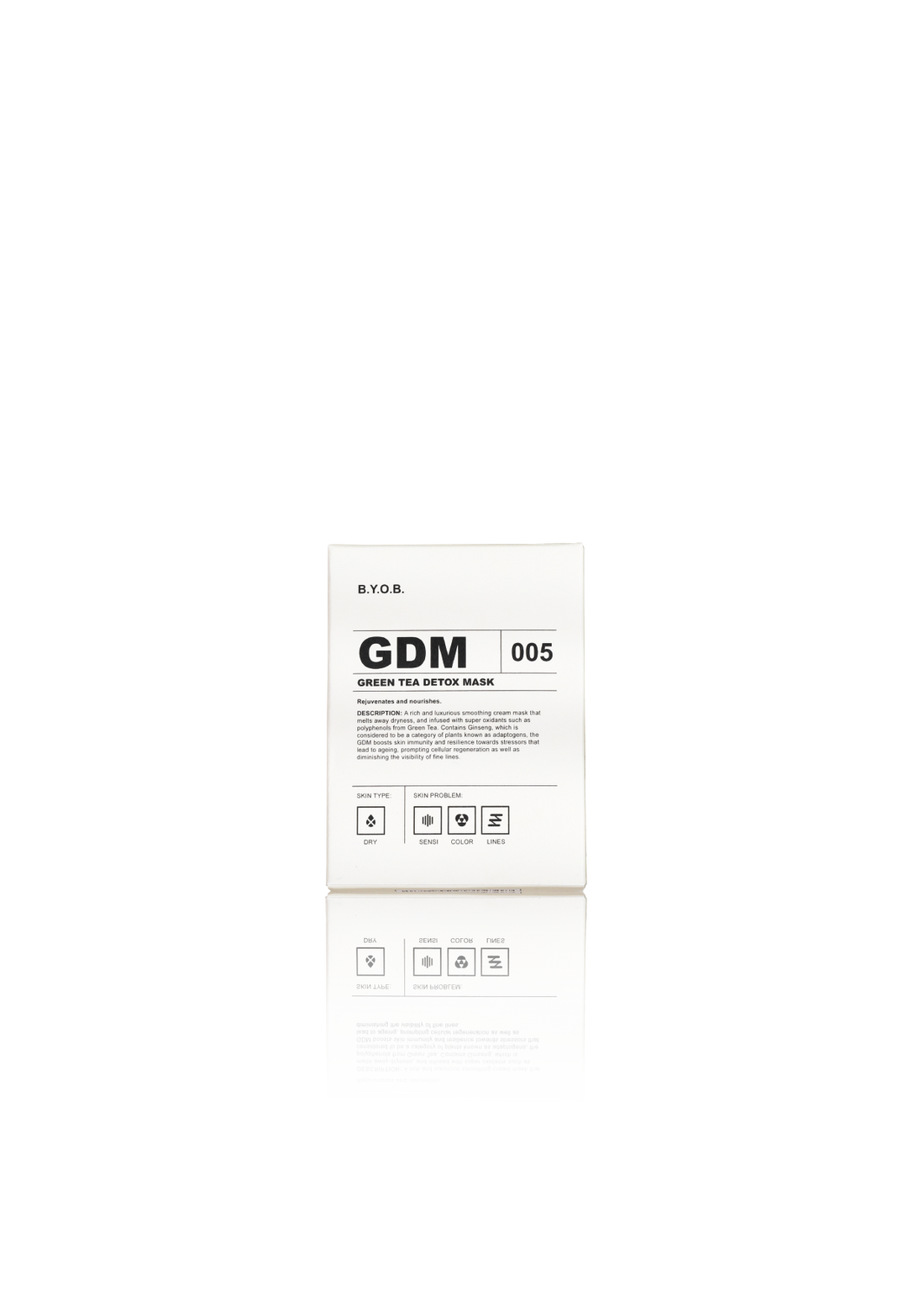 Green Tea Detox Mask 綠茶抗氧滋潤排毒面膜 5ml x 15