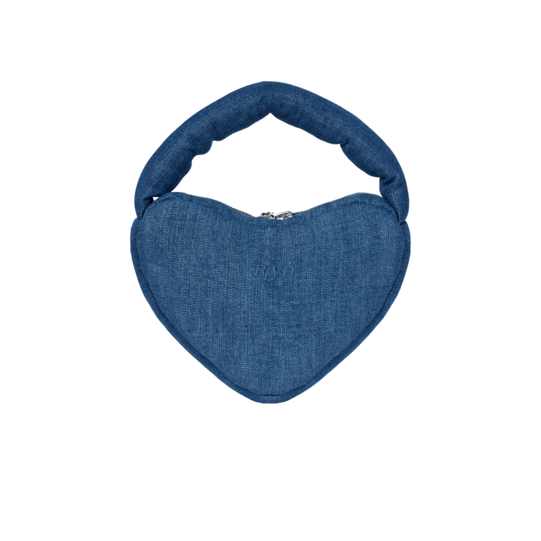 〖WULTMAS X Affection BLVD〗Marshmallow Heart Clutch in Denim