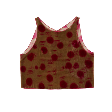 〖WULTMAS X Affection BLVD〗Susu Velvet Split Tank (S / M)