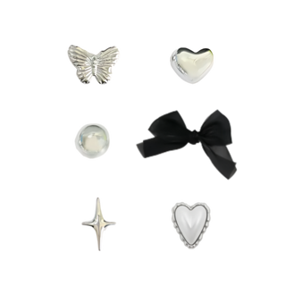 HAUM Travel Comb Set (with 6 Charms)