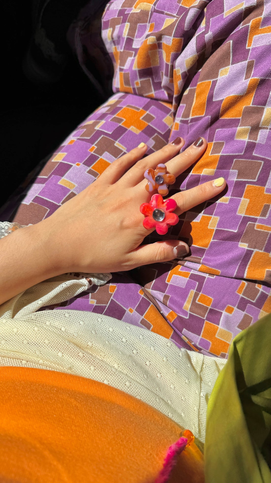 〖WULTMAS X MEI WO LENG〗Big Flower Ring