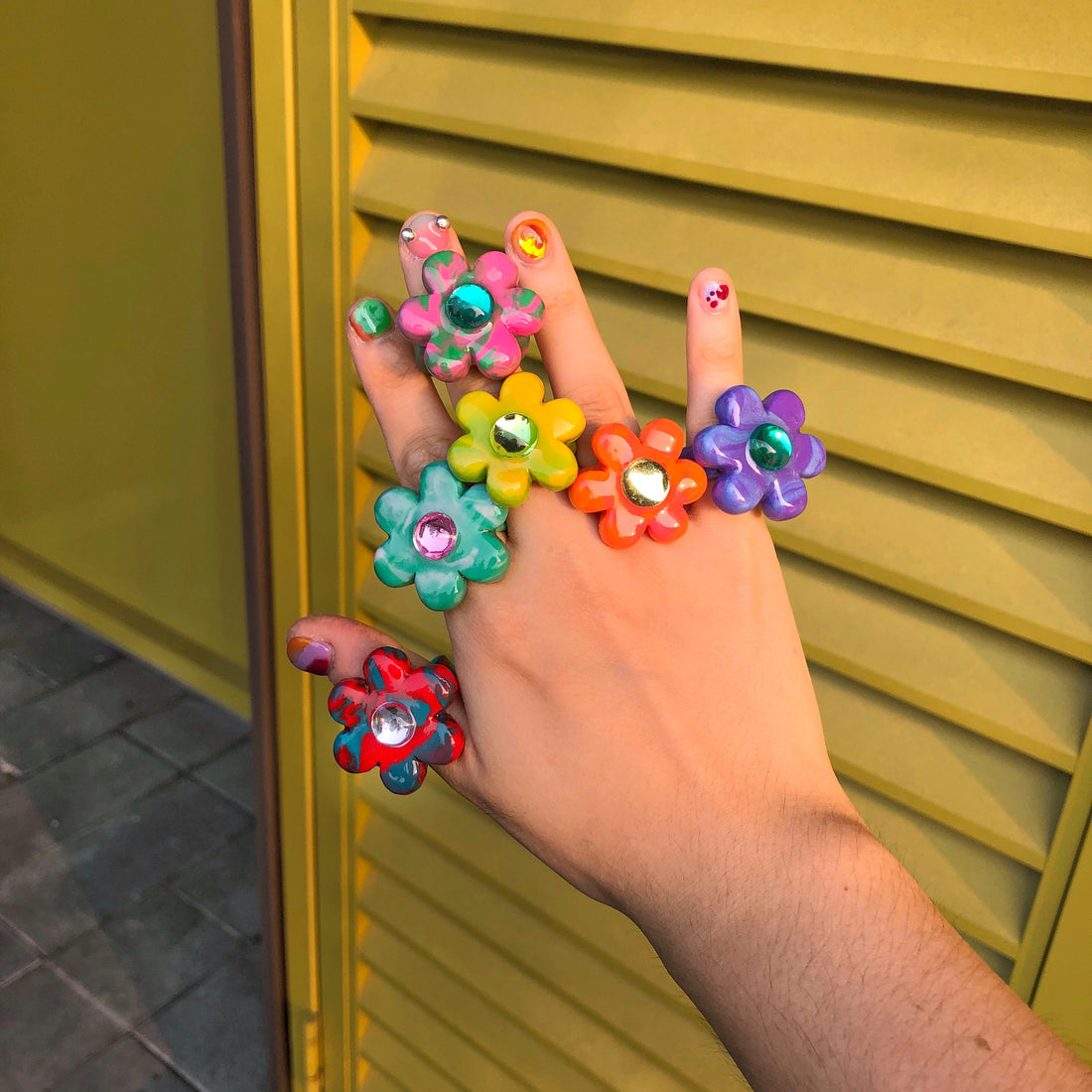 〖WULTMAS X MEI WO LENG〗Big Flower Ring