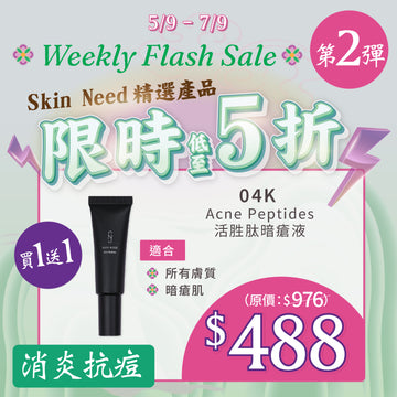 【MEGA Weekly flash】Acne Peptides