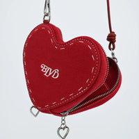 〖WULTMAS X Affection BLVD〗Sweet Heart Box Bag in Red
