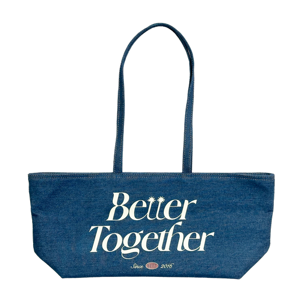 【Clearance】BETTER TOGETHER Denim East West Bag