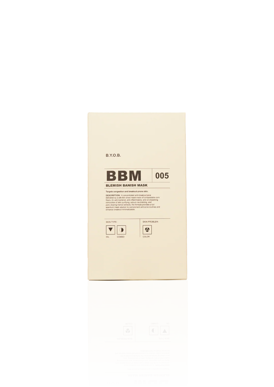 【BYOB】Paper Mask Triplet