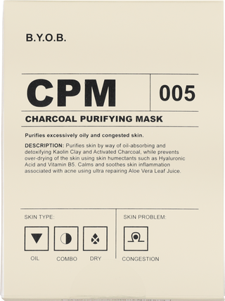 Charcoal Purifying Mask 5ml x 15